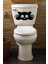 Kedicik Klozet Kapağı ve Banyo Sticker 1
