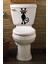 Munzur Kedi Klozet Kapağı ve Banyo Sticker 1