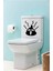 Eğlenceli Klozet Kapağı ve Banyo Sticker Poo Sticker 1