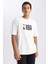 Fit NBA Lisanslı Oversize Fit Bisiklet Yaka %100 Pamuk Tişört W6365AZ23SP 3