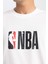 Fit NBA Lisanslı Oversize Fit Bisiklet Yaka %100 Pamuk Tişört W6365AZ23SP 5