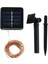 Noel Yılbaşı Ağacı Işığı Solar 100 LED Güneş Enerjili IP65 Bahçe Ev Parti Süsü Aksesuarı 4