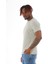 Erkek Slim Fit Pamuk Likra Basic Kısa Kol T-Shirt-Gri Melanj 3