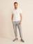 Kadın Beyaz Slim Fit Pamuklu Polo Yaka Tişört 2