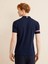 Erkek Lacivert Slim Fit Pamuklu Polo Yaka Tişört 4