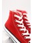 Unisex Siyah Beyaz Spor Ayakkabı Convers Uzun Bilekli Sneaker 2