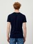 Bisiklet Yaka %100 Pamuk Slim Fit Baskılı Tişört 4