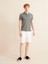 Erkek Gri Slim Fit Pamuklu Polo Yaka Tişört 3
