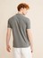 Erkek Gri Slim Fit Pamuklu Polo Yaka Tişört 4