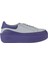 Mor Beyaz Deri Kadın Sneakers 01WV5503 2
