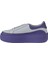 Mor Beyaz Deri Kadın Sneakers 01WV5503 4