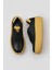 Siyah Sarı Deri Kadın Sneakers 01WV5501 1
