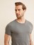 Bisiklet Yaka Slim Fit Modal Basic Tişört 3