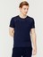 Bisiklet Yaka Slim Fit Modal Baskılı Tişört 1