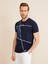 Bisiklet Yaka Slim Fit Baskılı Modal Tişört 1