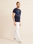 Bisiklet Yaka Slim Fit Baskılı Modal Tişört 2