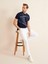 Bisiklet Yaka Slim Fit Baskılı Modal Tişört 5