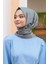 Antrasit Loryan Scarf Alisa Şal 1