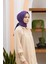 Koyu Lila Loryan Scarf Alisa Şal 2