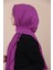 Mor Loryan Scarf Viva Crush Lycra Şal 3