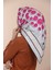 Gri Mürdüm Vissona Twill Ipek Eşarp 17312 2