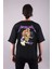 Metallica Kuru Kafa Ön Sırt Baskılı Özel Kesim Oversize Kalıp Unisex Tişört 1
