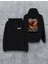 Ac/dc Müzik Grubu Özel Tasarım Baskılı Kapşonlu Unisex Sweatshirt 1