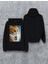 Kedi Özel Tasarım Baskılı Kapşonlu Unisex Sweatshirt 1