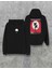 Charlie Chaplin Ön Arka Baskılı Kapşonlu Tasarım Hoodie 1