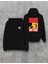 Don't Panic Galaksi Çift Taraf Baskılı Kapşonlu Tasarım Hoodie 1