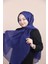 Gece Mavisi Siyane Scarf Pırlanta Şal 1