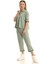 Pamuk Penye Pijama Takımı - Yeşil 1