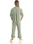 Pamuk Penye Pijama Takımı - Yeşil 3