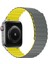 Apple Watch 7 45MM Kordon/kayış Çift Renk Mıknatıslı Ayarlanabilir Kordon 2