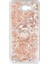 Samsung Galaxy J7 Prime Kılıf Yüzük Standlı Sıvılı Simli Pullu Renkli Desenli Silikon Kapak 1
