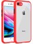 Apple iPhone 8 Kılıf ​​yüksek Kenar ve Kamera Korumalı Mat Parmak Izi Yapmaz Silikon 1