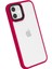 Apple iPhone 12 Kılıf Airbag Silikon Renkli Kenar 0.3mm Kamera Kısmı 0.5mm Tam Koruma 1