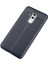 Huawei Mate 10 Pro Kılıf Deri Görünümlü Tam Koruma Orjinal Silikon 1