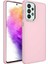 Samsung Galaxy A23 Kılıf Metal Kamera Çerçeve Metal Buton Orjinal Kalıp Silikon Kapak 1