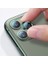 Apple iPhone 12 Pro Max Kamera Lens Koruyucu Halka Model Koyu Yeşil Renk 3