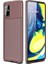 Samsung Galaxy M31S Kılıf Ultra Slim Fit Karbon Tasarım Tam Kalıp+Nano Ekran Koruma 1
