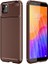Huawei Y5P Kılıf Ultra Slim Fit Karbon Tasarım Tam Kalıp+Nano Ekran Koruma 1