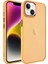 Apple iPhone 14 Plus Kılıf Buzlu Arka Yüzey Pastel Renk Krom Kamera ve Tuş Korumalı Kapak 1