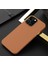 Apple IPHONE 12 Pro Max Kılıf Darbe Emici Deri Narura Kapak 1
