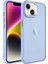 Apple iPhone 14 Plus Kılıf Buzlu Arka Yüzey Pastel Renk Krom Kamera ve Tuş Korumalı Kapak 2