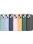 Apple iPhone 14 Plus Kılıf Buzlu Arka Yüzey Pastel Renk Krom Kamera ve Tuş Korumalı Kapak 3