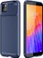 Huawei Y5P Kılıf Ultra Slim Fit Karbon Tasarım Tam Kalıp+Nano Ekran Koruma 1