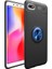 Huawei Y5 2018 Kılıf Yüzüklü Standlı Soft Parmak Izi Bırakmaz+Nano Ekran Koruma 1