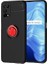 Realme 7 Pro Kılıf Yüzüklü Standlı Soft Parmak Izi Bırakmaz+Nano Ekran Koruma 1