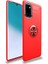 Samsung Galaxy A81 Note 10 Lite Kılıf Yüzüklü Standlı Soft Parmak Izi Bırakmaz+Nano Ekran Koruma 1